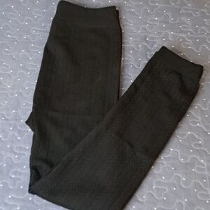 Nautica black cable sweater tights size M/L
